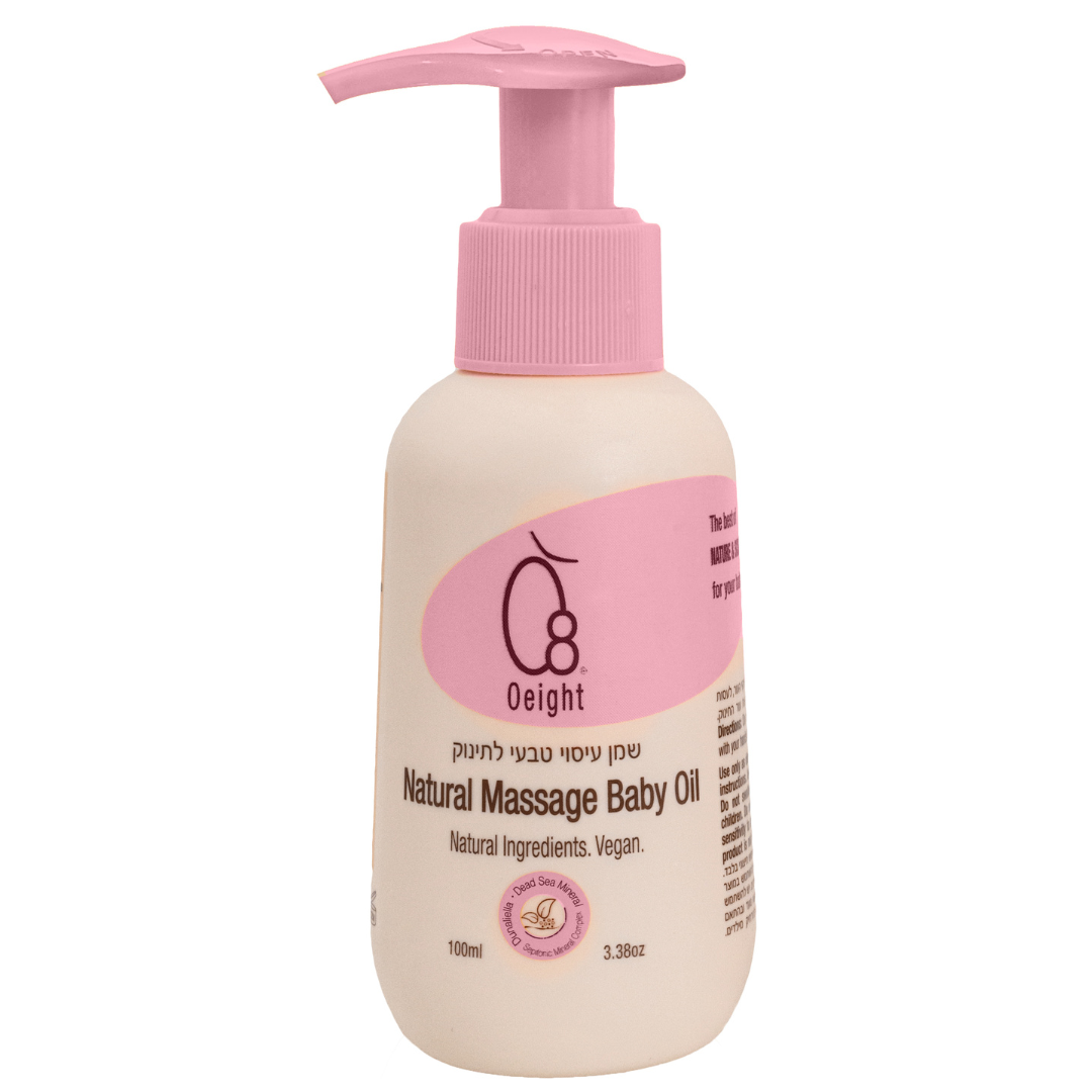 שמן עיסוי טבעי לתינוק על בסיס שמן שקדים