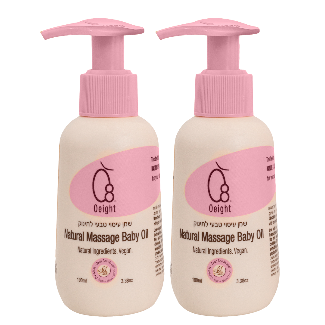 מארז זוג- שמן עיסוי טבעי לתינוק